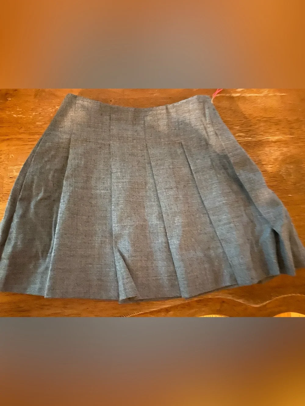 Crewcuts Gray Pleated School Skirt